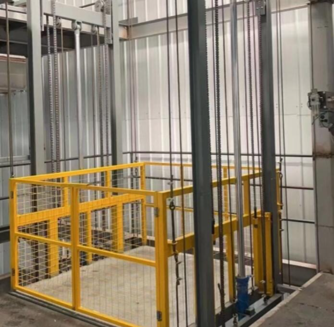 九台导轨式升降机一般加工周期